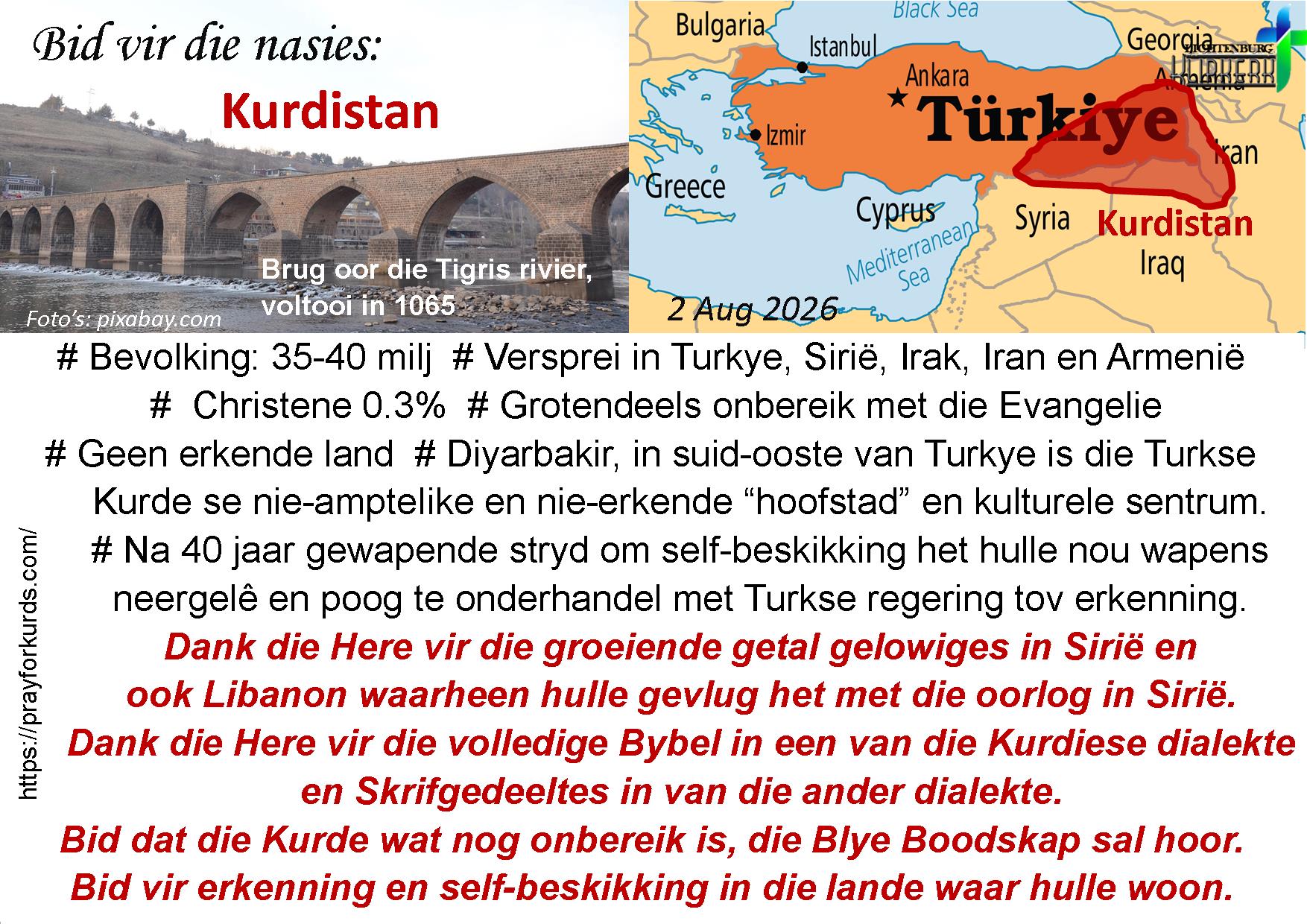 bid vir die nasies, Onbereiktes, klipkerk wereldfokus