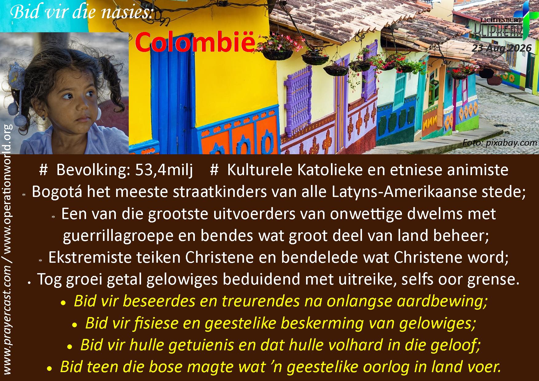 bid vir die nasies, Onbereiktes, klipkerk wereldfokus