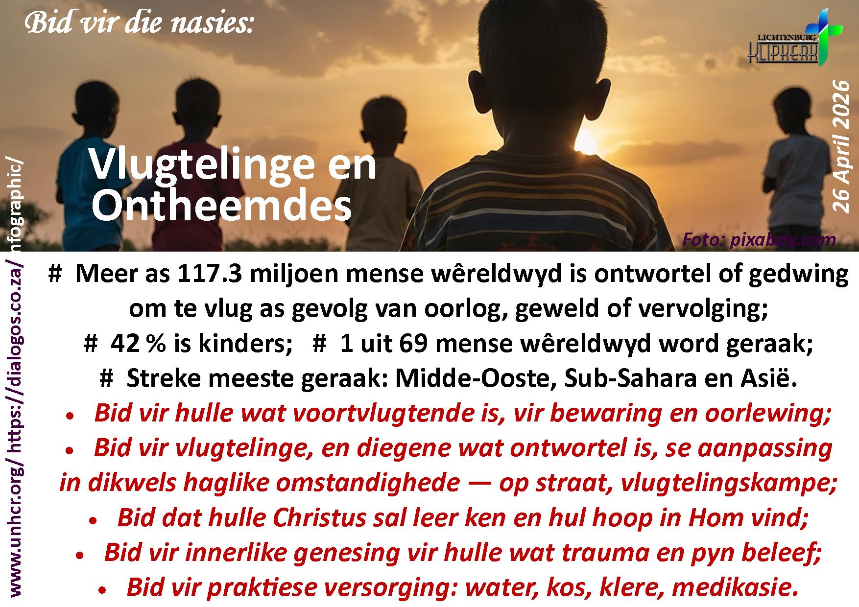 bid vir die nasies, Onbereiktes, klipkerk wereldfokus