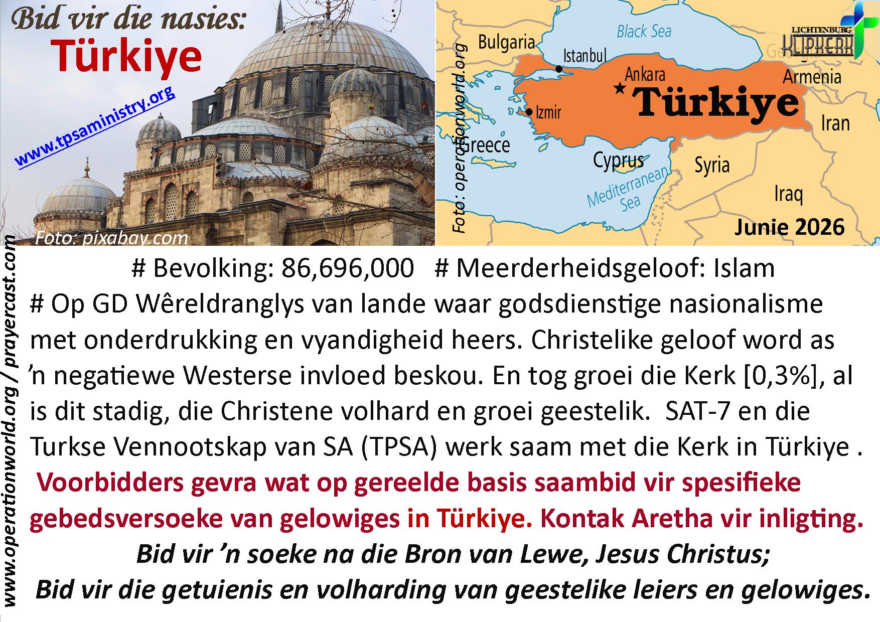 bid vir die nasies, Onbereiktes, klipkerk wereldfokus